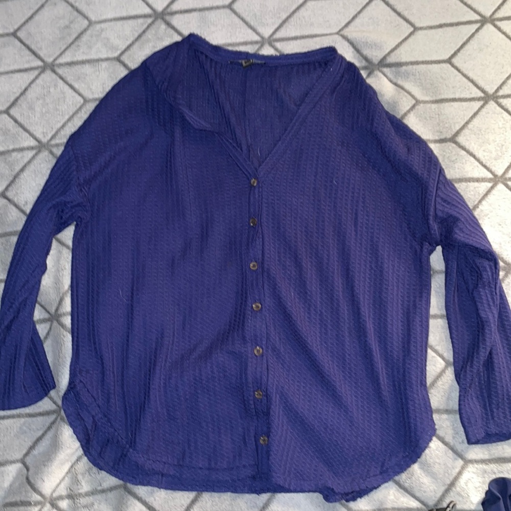 Forever 21 Button Up Knit Sweater
